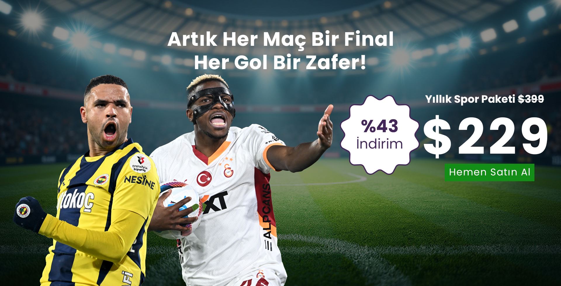 Artık Her Maç Final USD